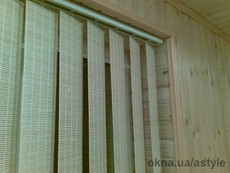 Вертикальные деревянные жалюзи 127мм